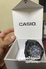  2 Casio men's mrw-200h-9bvdf sports analog dive quartz black watch