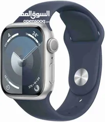  5 APPLE WATCH S9 ( 41M ) NEW /// ساعة ابل الجيل 9 مقاس 41 ملي الجديد