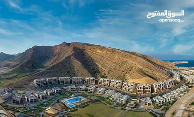  8 شقة بغرفتين مع غرفة خادمة بمساحات واسعة في خليج مسقط/ 2+1 BEDROOM APARTMENT IN MUSCAT BAY