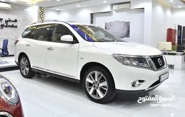  2 Nissan Pathfinder SV 4WD ( 2017 Model ) in White Color GCC Specs