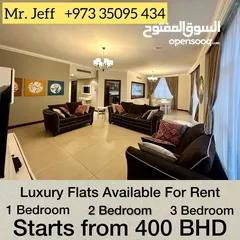  29 3,2,1 Bedroom luxurious apartment