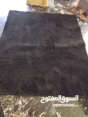  21 سجاد شاغي تقيل كتير الاصلي تنتين وحده لون اسود وحده لون عسلي وتخت اطفال خشب بلوط تقيل