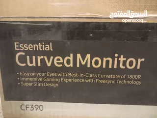  3 شاشة كمبيوتر 27  essential curved monitor