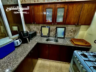 11 شقة  مفروشه مقابل مستشفى التخصصي اربد  ,دوار اللوازم ، قريب كارفور : يومي ،شهري، سنوي