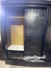  2 خزانه خشب مستعمل نضيف للبيع