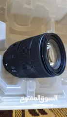  7 عدسة  CANON الشاملة 18 135 nano usm  مع stbilizer جديدة  وبسعر مناسب