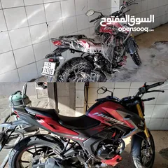  1 للبيع هوندا هو نيت 200 cc موديل 2021 خالي من الحوادث
