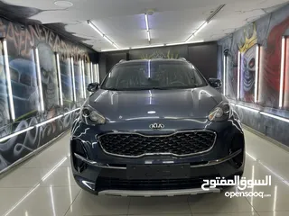  1 كيا سبورتاج للبيع موديل 2019، حجم المحرك ،   1600 مع امكانية البدل على 7 راكب