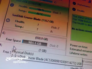  2 هاردات ssdوm.2 حجم ضخم وهلثي 100 4tbو2tb