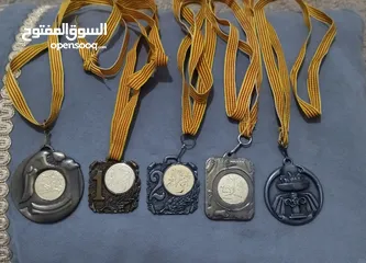  1 ميداليات رياضية إسبانية قديمة