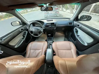  8 هوندا سيفيك 99 اتوماتيك بحالة الوكاله بسعر مغري