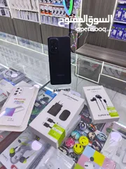  4 يتوفر جهاز Samsung A53 وكالة بدون كرتونه معه بكج هدية جيجا 128 رام 16