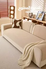 8 طقم وجه أرضيات كنب وكورنرات عصري مودرن ديزاين أوروبي مع أرضية حبيبات للثبات ومنع التحرك