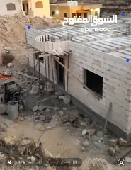  8 بيت مستقل وقوشان مستقل بناء حديث واجهتين حجر