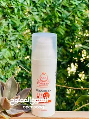  9 واقي الشمس a.s.a الاصلي يحتوي على 5 فلاتر للحماية من أشعة الشمس .spf 50 . متوفر منه مع تفتيح أو بدون