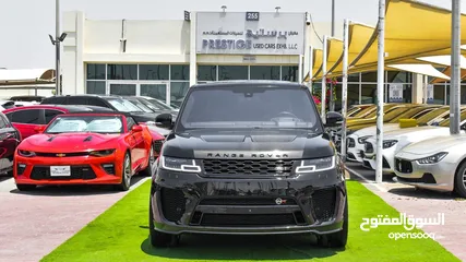  15 RANGE ROVER SPORT SVR 2016 BODY KIT 2020 - GCC