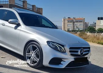  7 بحالة الوكالة  ++Mercedes Benz - E200 AMG - Full Option