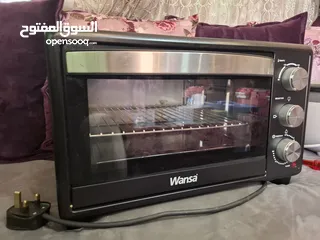  1 فرن كهربائي طباخ أرز محضرة طعام غاز كهربا حماصات شواية