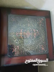  6 كنب وطقم طاولات وسجادة وبرادي للبيع