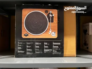  4 مشغلة اقراص house of marley turntable
