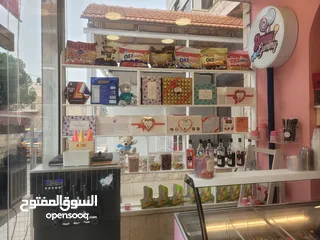  20 محل شوكولاته وعصائر ومناسبات لبيع كامل بالبضاعه والاجهزة