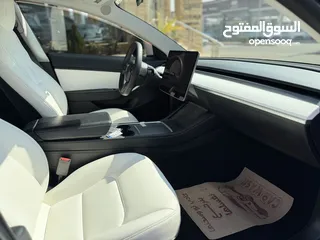  14 تسلا MODEl مج 3 موديل 2021 ستاندر بلس خمري داخل ابيض بحالة الوكاله فحص كامل حرره