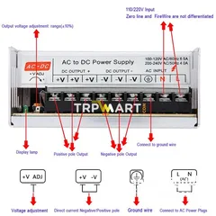  4 محولات ادابتر  POWER SUPPLY Adapter