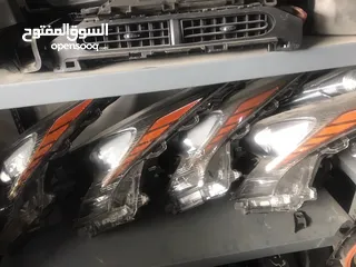  8 قطع كامري ولكزس وبريوس NX ES RX