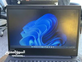  2 Laptop Lenovo thinkPad E480 model 20Kn لابتوب بينك باد E480 موديل 20Kn نسخة كرت الشاشة المنفصل RX550