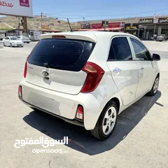  3 كيا بيكانتو ترخيص وتامين طول فحص نظيف