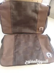  13 محافظ جلد طبيعى  - شنط مختلفة الاحجام