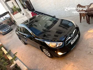  7 هونداي اكسنت موديل 2017 بحاله الوكالة محرك 16 لسعر 7600ونهائي