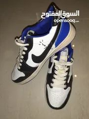  1 Travis Scott x fragment nike air jordan 1 low recer blue colour