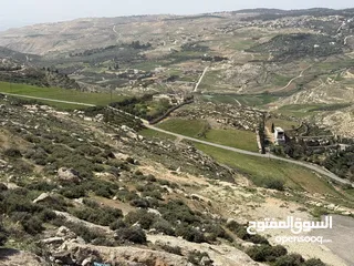  13 ارض للبيع قرمية حسبان 3100 متر لكامل القطعة قابل للأقساط