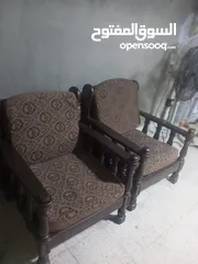  2 طقم مورس 7 مقاعد مع 14 حبه اسفنج