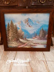  13 براويز تطريز ورسم زيتي  بسعر مغري