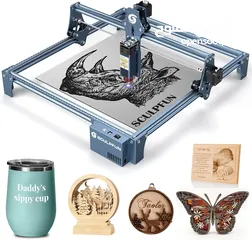  2 Sculpfun s9 laser engraver with super kit