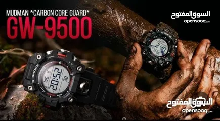 14 للبيع كاسيو جي شوك 9500 ضد الوحلmudman g shock