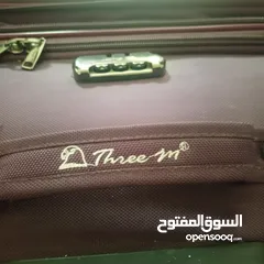  1 شنتة سفر جر لون بنفسجي غامق حجم كبير