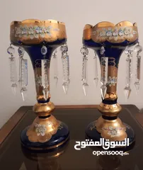  9 Crystal Egermann كريستال تشيكي ماركة   مزينة بطبقة سميكة من ماء الذهب Egermann