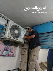  2 فك وتركيب ونقل وتعبئة المكيفات غاز انفيرتر وعادي وشغل مكفول بإذن الله