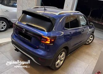  5 فولكس فاجن T-cross موديل 2021 للبيع  دفعة وشيكات شخصية بدون بنوك ولا كفلاء