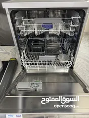  2 غسالة صحون بيكو -انفيرتر-فضي-بحاله جيده جداً-استعمال بسيط-بسعر مناسب