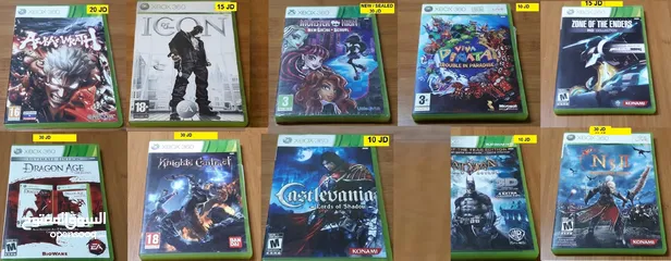  15 اجمل سيديات اكسبوكس ون اكسبوكس 360  XBOX360 XBOX ONE OG Games