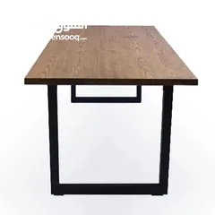  2 طاولة خشب صلب