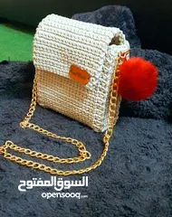  2 اشيك شنطه هاند ميد شغل يدوى مميز