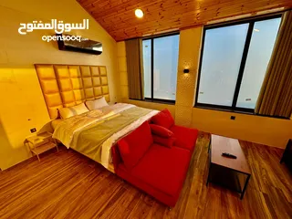  17 استوديو مفروش 5 نجوم جديد لم يسكن بعد - مجهز بالكامل في الشميساني من المالك مباشرة