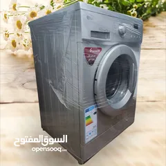  3 غساله ال جي الجباره 7 كيلو فل اتوماتيك دايركت درايف انفيرتر بحال الوكاله شبه جديده