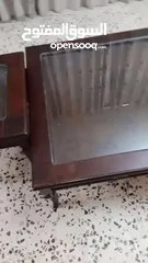  2 طقم طاولات عدد 1كبير 2وسط بحاله ممتازه