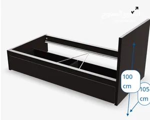  5 سرير فردي قياس (طول 200×عرض 90 cm ) بحالة كرتون، 